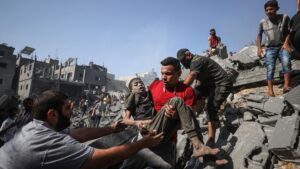 44 شهيدا في غارات وقصف الاحتلال عدة مناطق في قطاع غزة منذ فجر اليوم